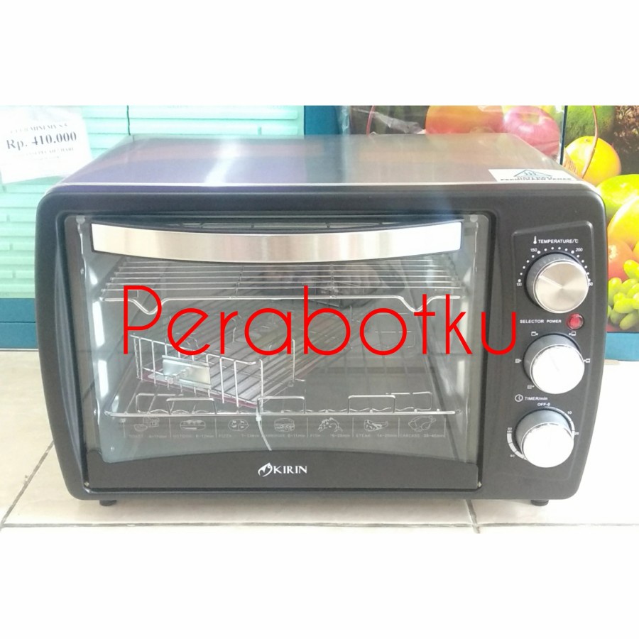 Oven Listrik Kirin 19 liter KBO-190RA / Electric Oven