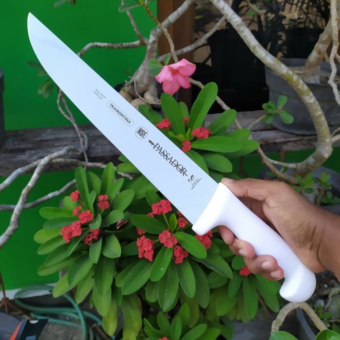 Pisau Sembelih Tramontina Passador Butcher Knife 10 Inci 24421 080 Original Brazil Tajam Shopee Indonesia