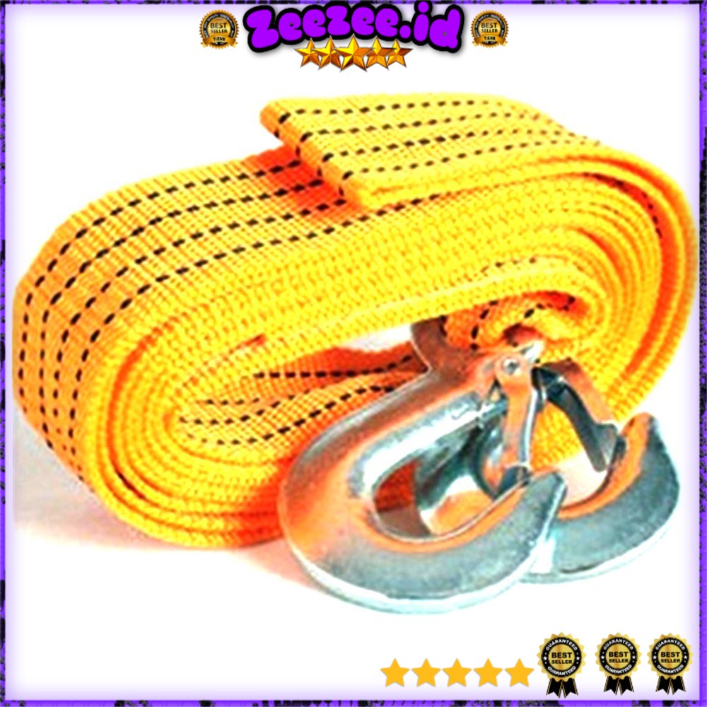 Tali Derek Mobil Towing Car Emergency Tow Rope 3 meter 3 ton Bengkel