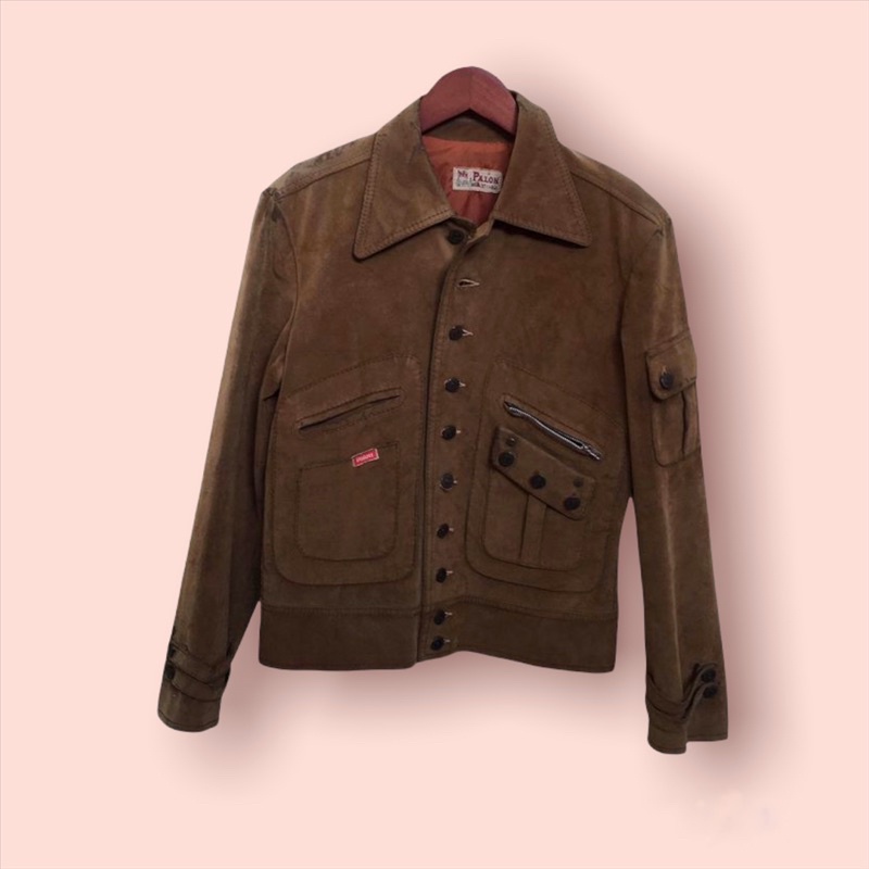 jacket kulit suede Palon
