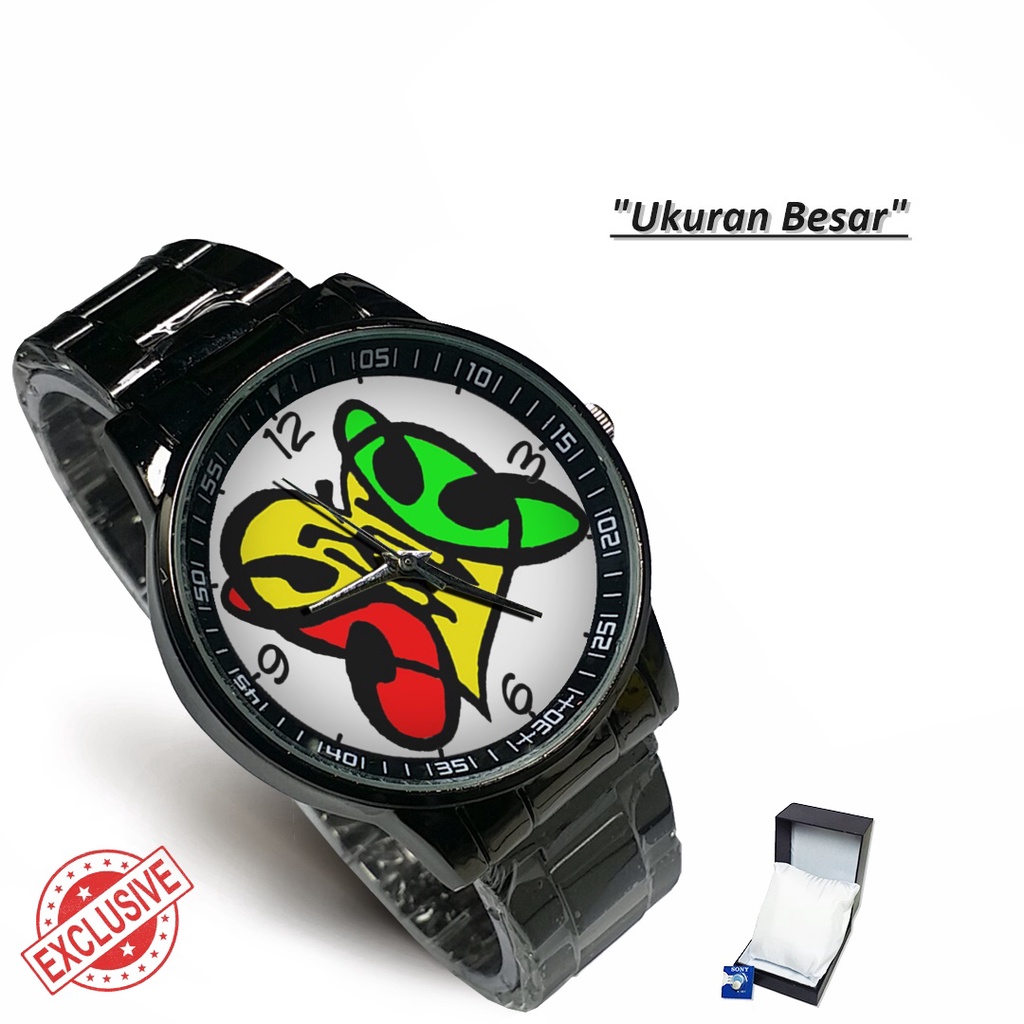 Jam Tangan Rantai Couple SLANK Motif 8