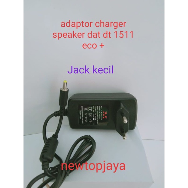 adaptor charger speaker dat dt 1511 eco +