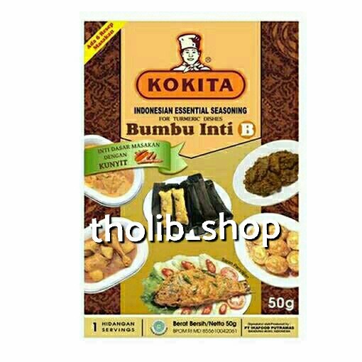 

Kokita bumbu inti B 50 gr