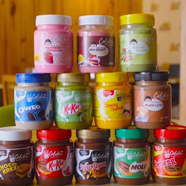 

Selai dengan 12rasa terbaru. 1kg muat 4pcs