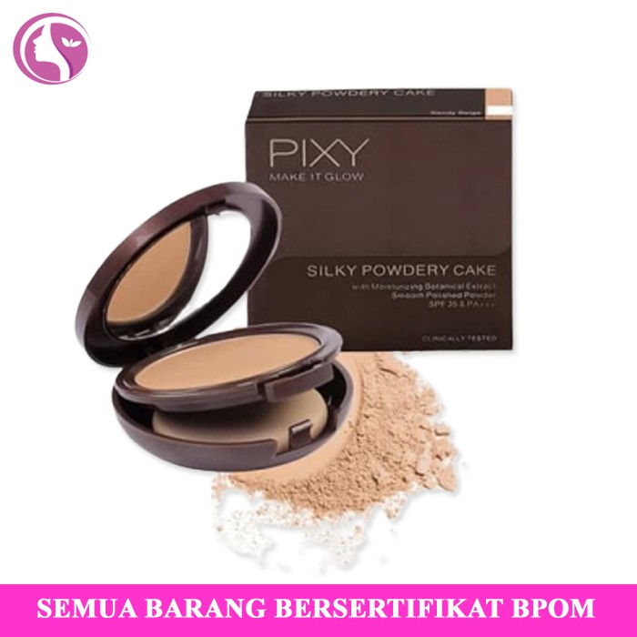 SS47 Bedak Pixy Padat Bedak Padat Pixy Make Up Kosmetik Kecantikan Wanita Makeup kecantikan