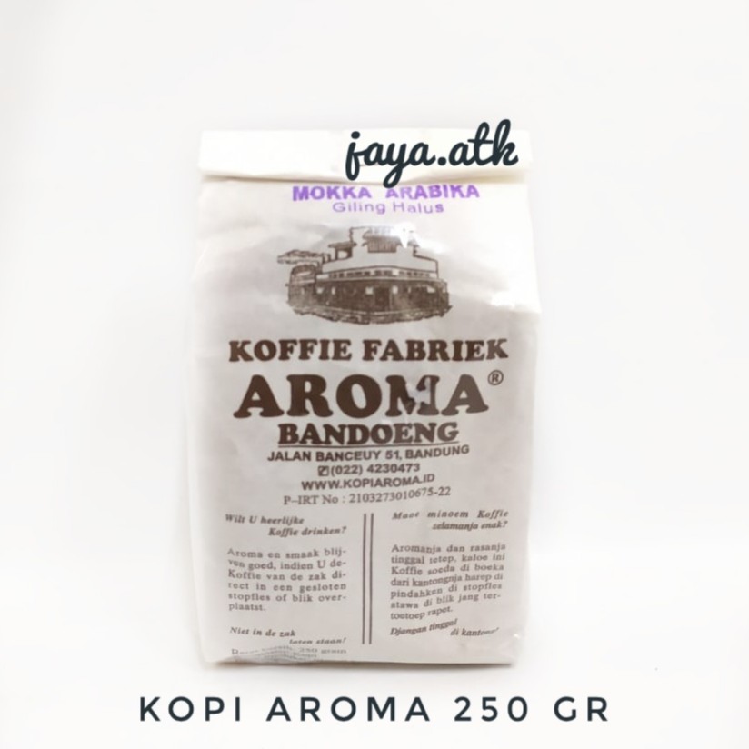 KOPI AROMA KOPI MOKA ARABIKA ARABICA COFEE KOPI HITAM AROMA BANDUNG ARABICA 250 GRAM