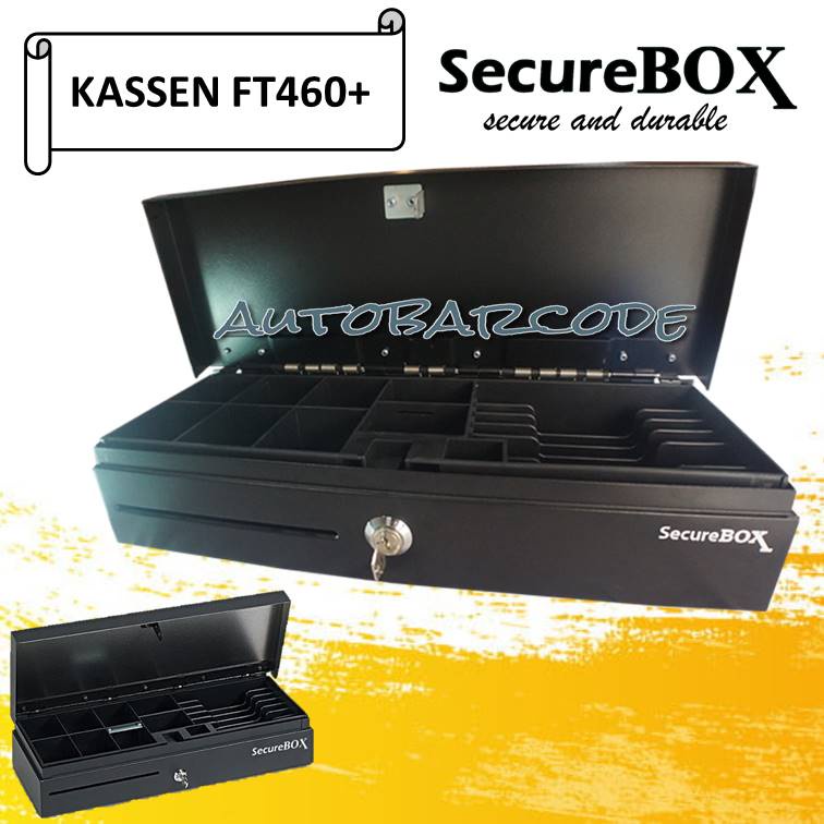 Cash Drawer SECUREBOX FT460 / FT 460 / FT-460 PLUS RJ1 Laci Uang