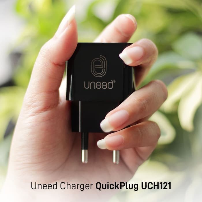 UNEED UCH121 SMART CHARGER WITH DUAL FAST CHARGING ADAPTER