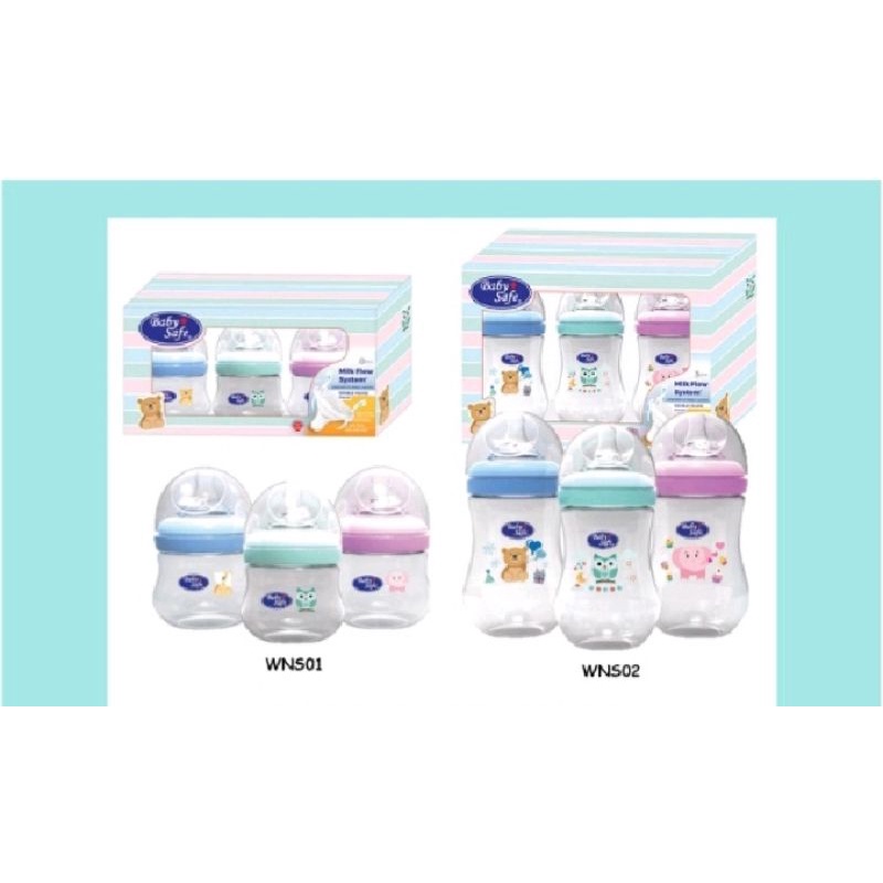 Baby Safe Milk flow system 0m+ 125 ml Dan  Baby Safe Milk Flow System 3m+ 250 ml