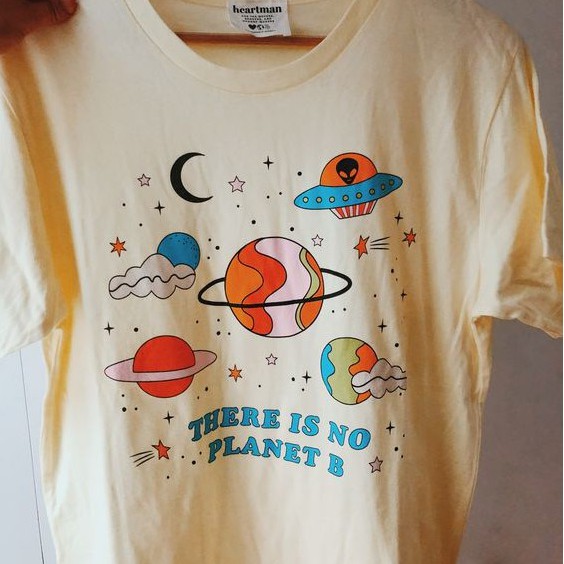 There Is No Planet B T-shirt | crbn_cloth | Aesthetic T-shirt