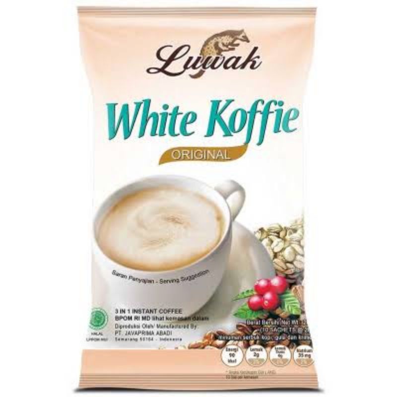 

white koffie luwak