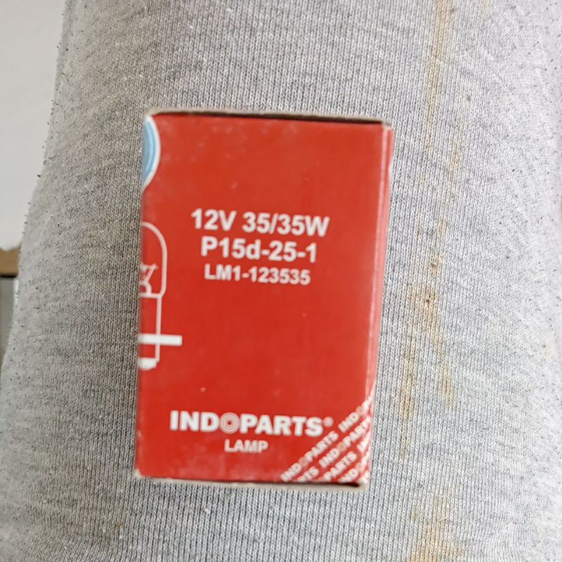 Indoparts Motorcycle Lamp 12V 35/35W