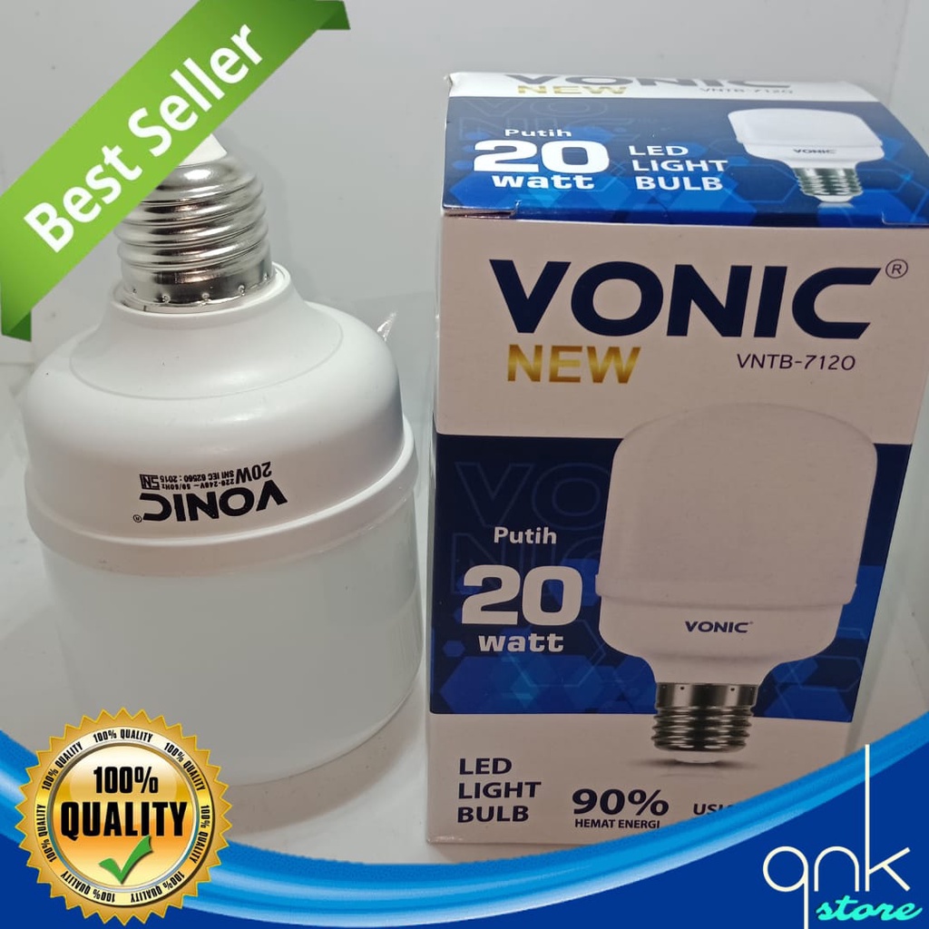 Lampu Bohlam Led Bulb Capsul Murah Hemat Energi Vonic