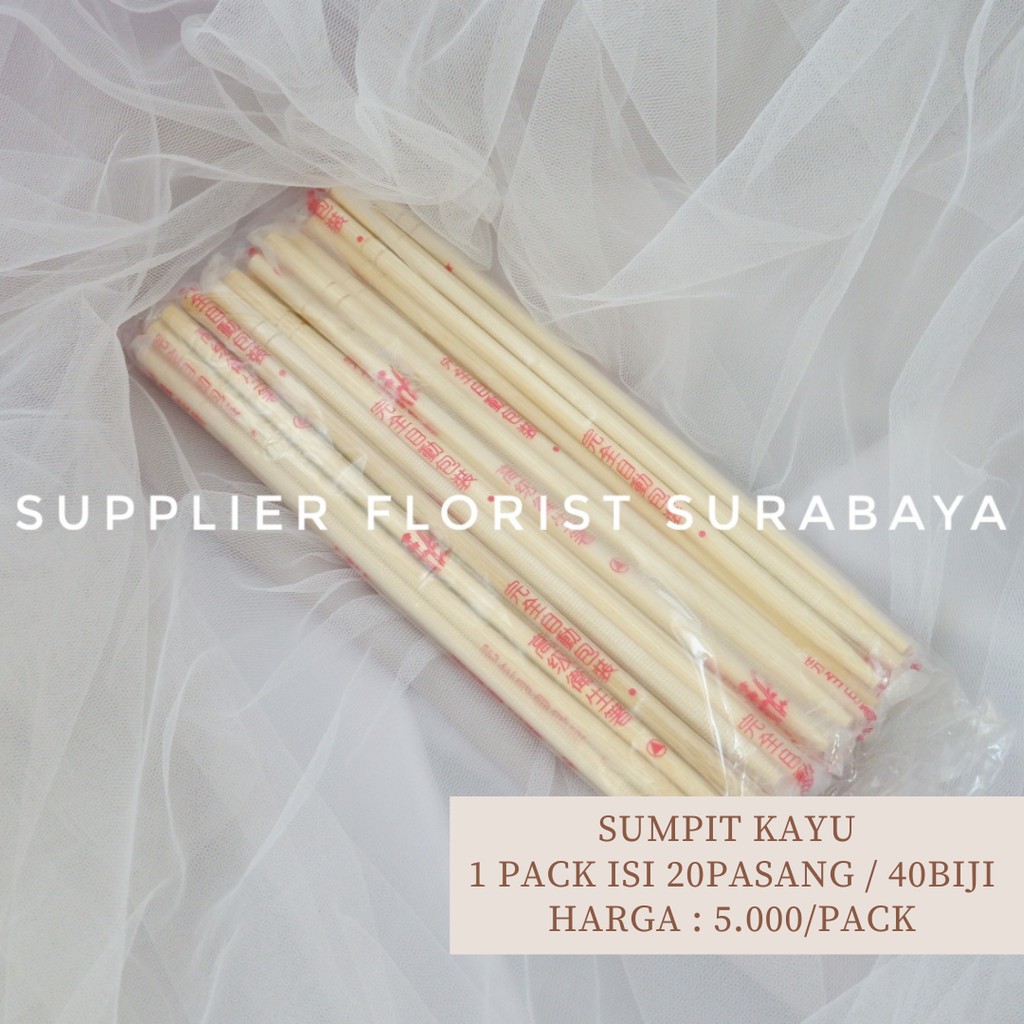 sumpit kayu bamboo/sumpit kayu bambu/ sumpit makan katu/ sumpit sekali pakai