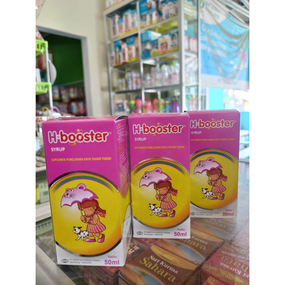 H-BOOSTER 60ML/ Multivitamin Anak/ Daya Tahan Tubuh Anak