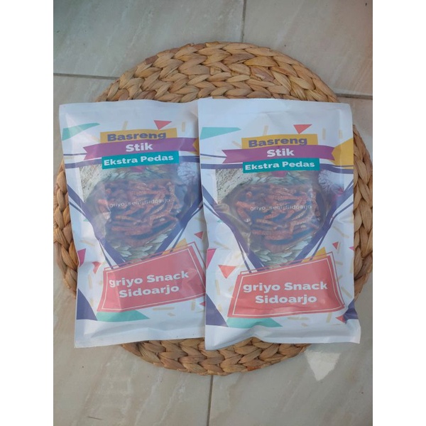 PREMIUM//BASRENG STIK//BASRENG STIK PEDAS KEMASAN 100GR