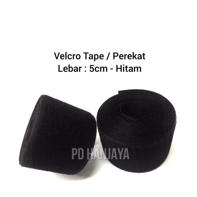 

Velcro tape meteran - Perekat Lebar 5cm