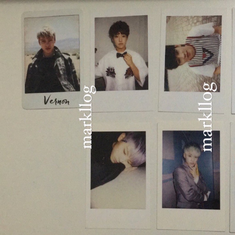 PC POLAROID VERNON AL1 HOSHI WOOZI WONWOO ENCORE SVT CONCERT
