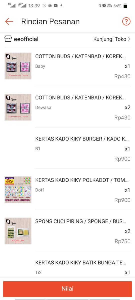 Cotton Bud Dewasa /cotton Bud Full Baby / Katenbat Isi Full