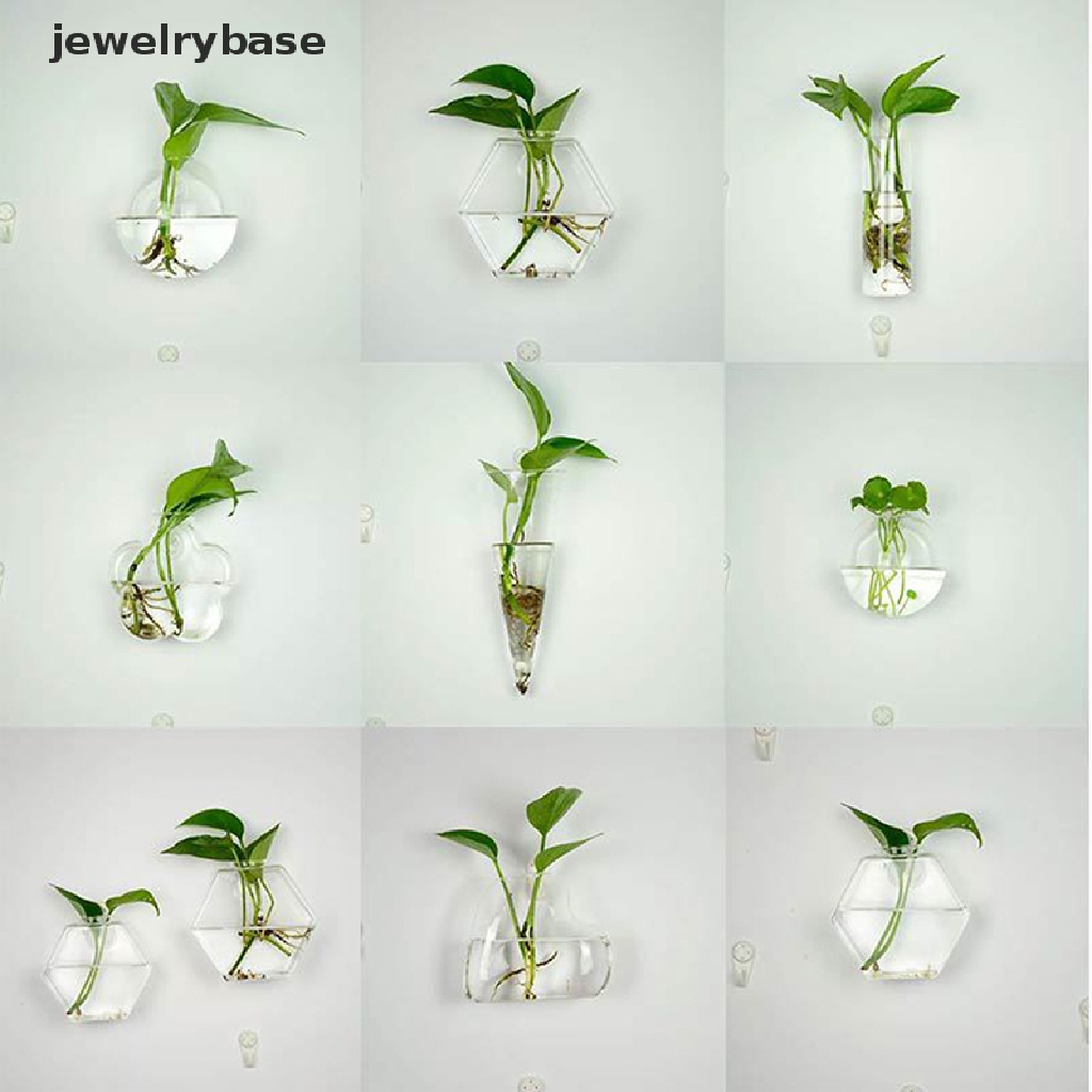 [Base] Hot!Hanging glass vase glass terrarium vase for hydroponics garden Boutique