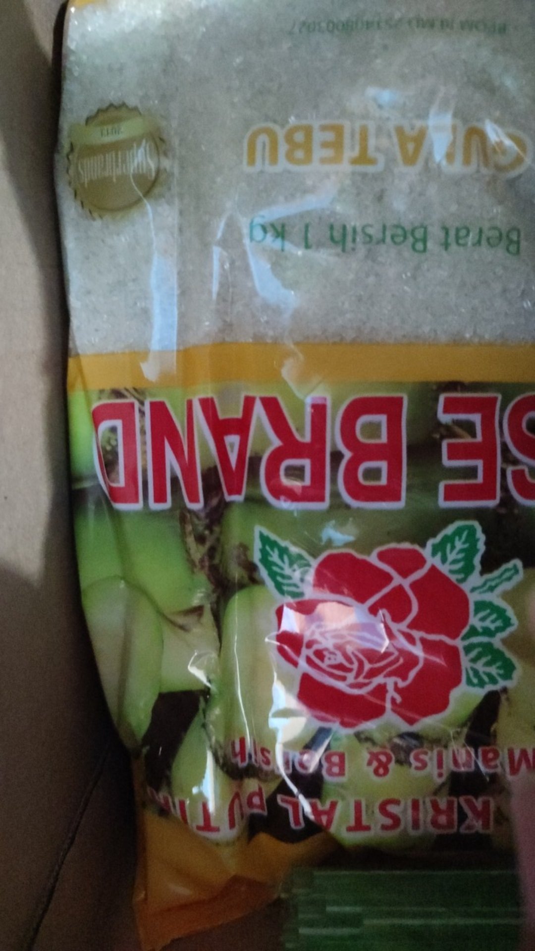 Gulaku Kuning Tebu Gmp Gunung Madu Gula Pasir Rose Brand Kemasan 1 Kg Murah Manis