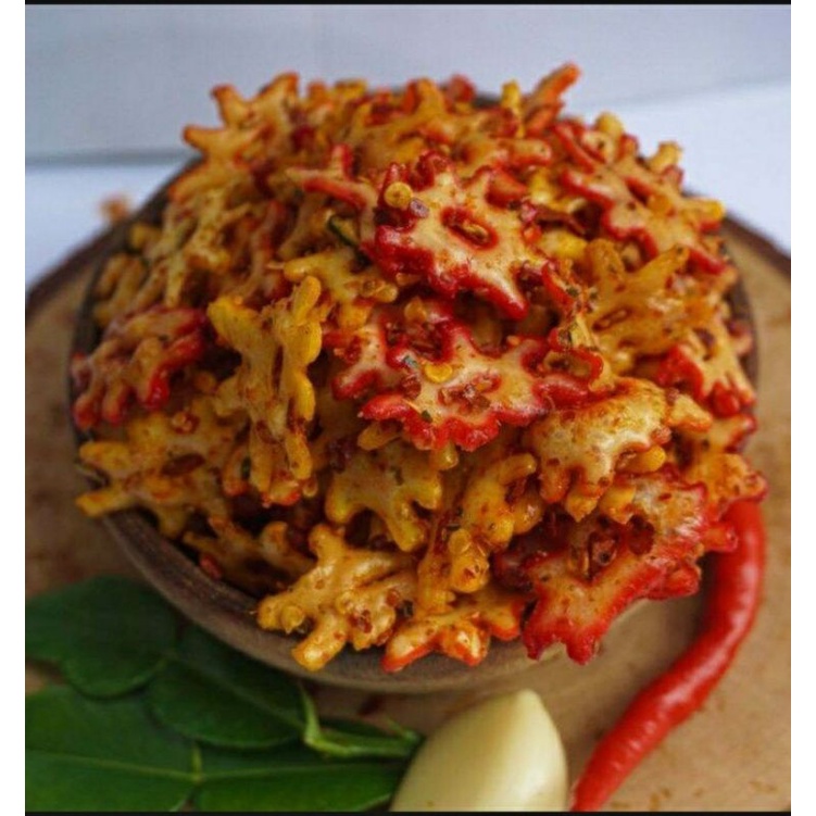 

Kerupuk Seblak Daun Jeruk Pedas
