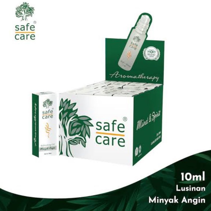 MINYAK ANGIN SAFE CARE UKURAN 10 ML ROLL ON 10 ML / REFRESHING OIL AROMATHERAPY 10ML