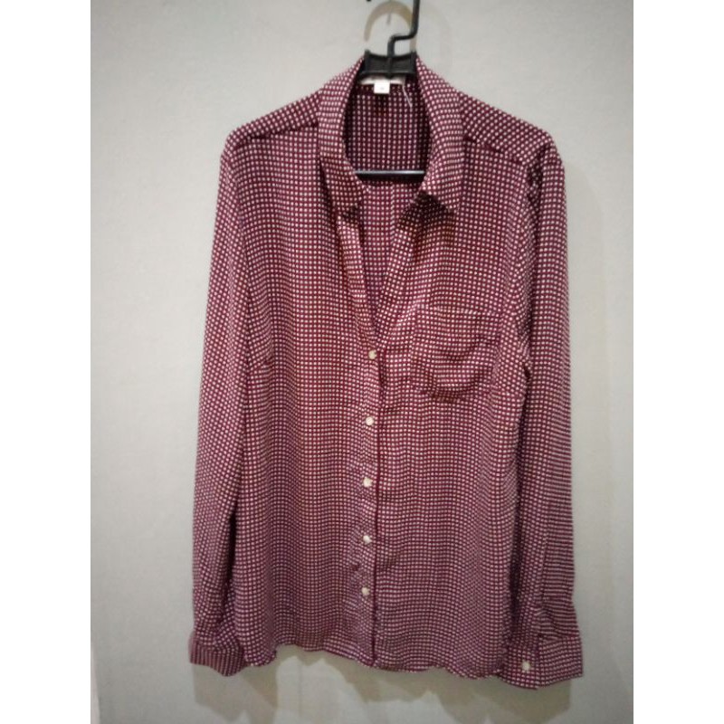 kemeja polkadot s.oliver