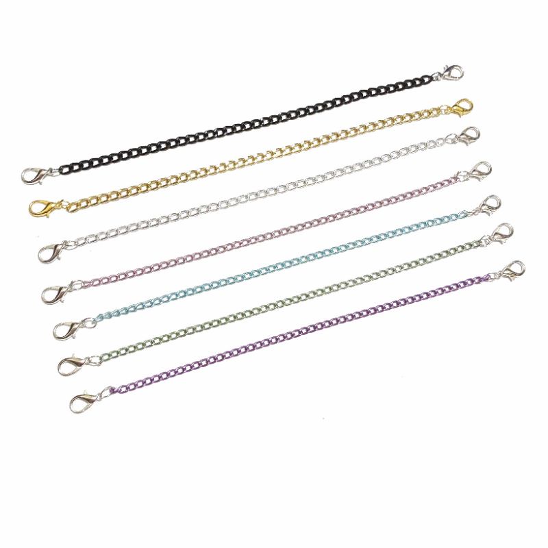 Konektor Masker Hijab Mask Connector Strap Extender Basic Chain Series Rantai Alumunium