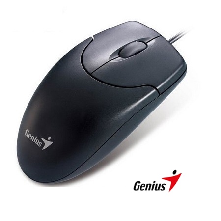 Mouse Genius120 USB Kabel Optik Mouse Genius Net Scroll 120 ( Warna hitam )