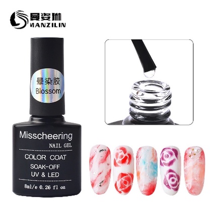 BLOSSOM GEL BLOOM MISSCHEERING 8ml / kutek gel blossom marble gel ink water gel nail art