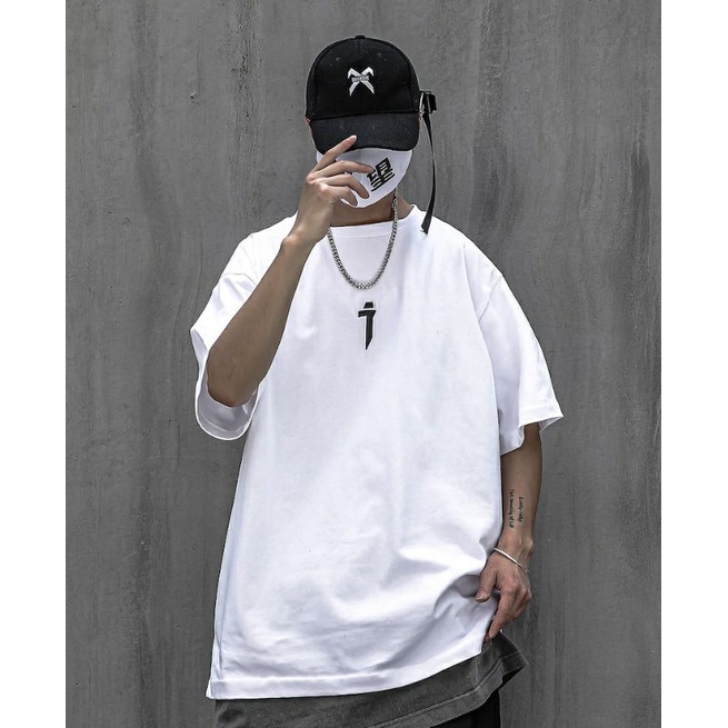 Kaos OVERSIZE (M - 6XL) T-Shirt Bigsize Unisex Jumbo XXL XXXL 4XL 5XL 6XL Harajuku Street wear Urban Style Cotton Combed Urban Tee Shirt