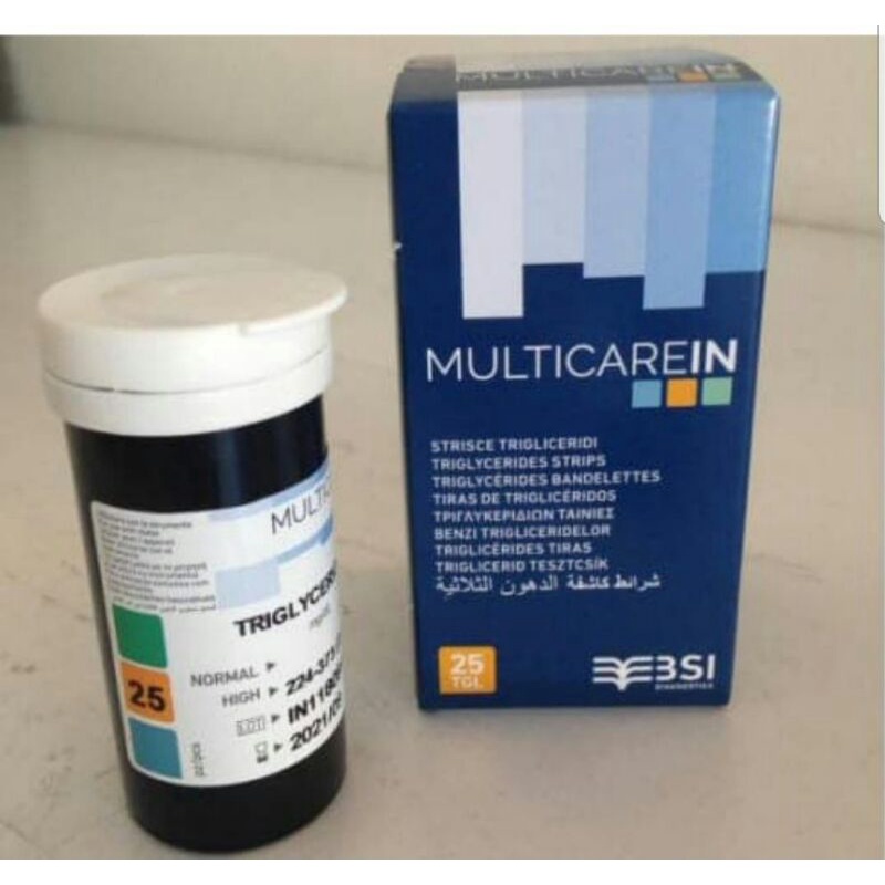 multicare in strip trigliserida isi 25 pcs