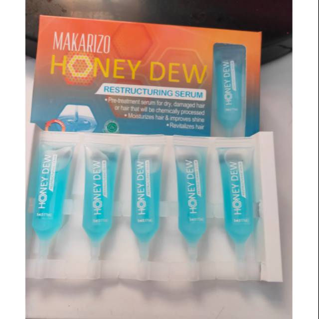 MAKARIZO HONEY DEW (RESTRUCTURING SERUM) 5 X 5 ML (1 STRIP) @MJ