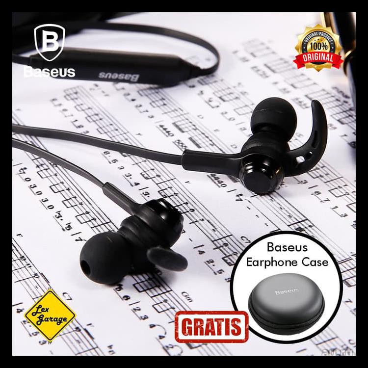Wireless Headset Baseus S06 Magnetic Bluetooth Earphone Original BERGARANSI
