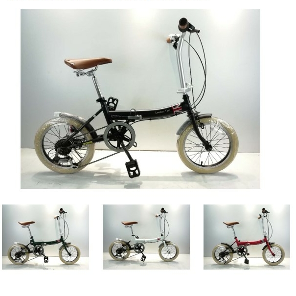 Folding Bike 16 inch London Taxi Shopee Indonesia Folding Bike 16 inch London Taxi Shopee Indonesia