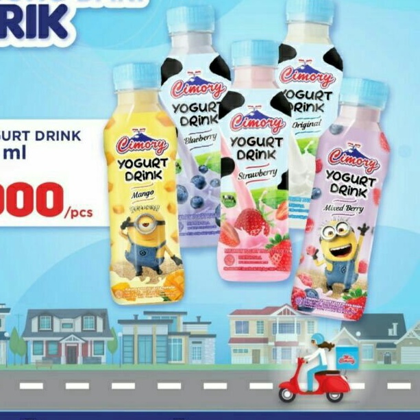 

CIMORY YOGHURT DRINK 250GR susu cair yogurt enak bergizi murah laris