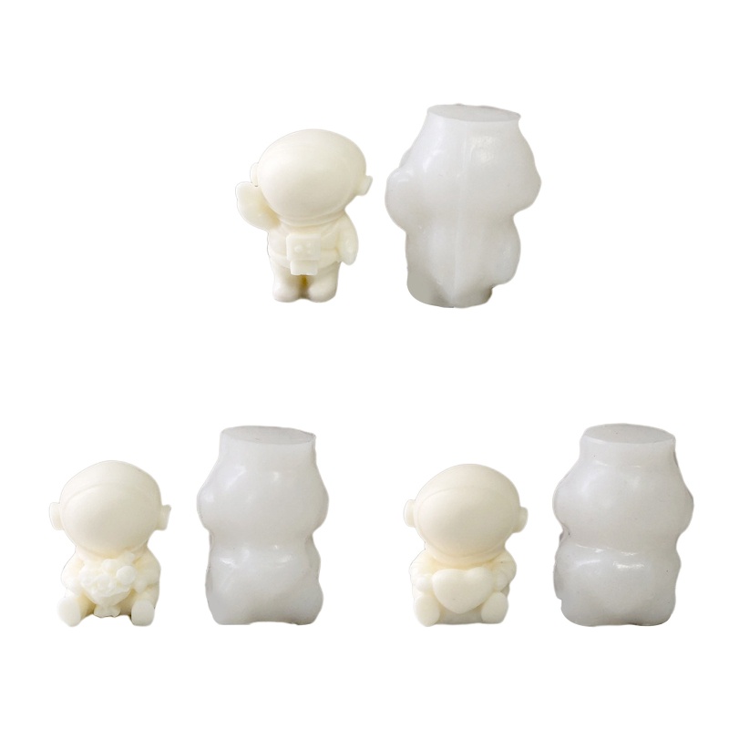 Siy Cetakan Plaster Aromaterapi Bahan Silikon Untuk DIY Perhiasancraft