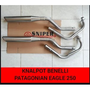 Harga Knalpot benelli petagoinan eagle 250 pe 250 bass blarr