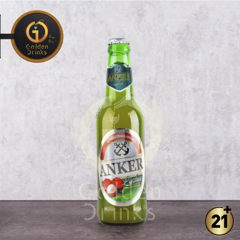 Anker Lychee Beer Bir Pint 330ml