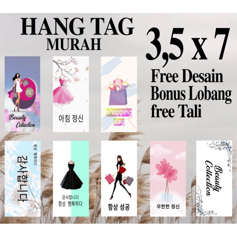 

hang tag murah/hang tag label/uk 3,5x7