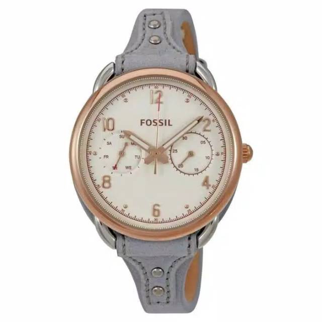 JAM TANGAN WANITA TAILOR ES4048 ES 4048 GREY ROSEGOLD ORIGINAL