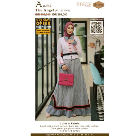 TLF. 1221006 gamis almari Tuneeca AT