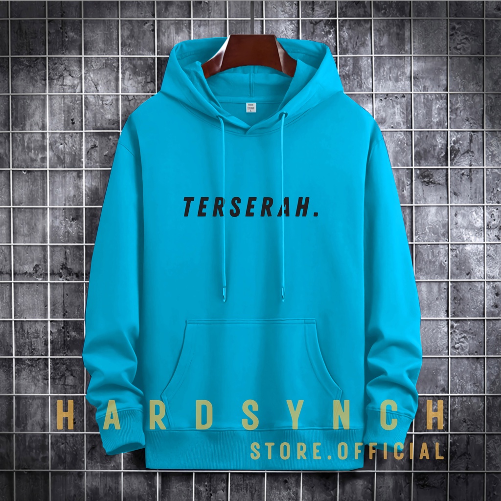 Sweater Hoodie Terserah Unisex ( Pria &amp; Wanita ) Premium Quality S-XXL Cotton Fleece / Sweater Korean Style / Sweater Hoodie / Sweater Polos / Sweater Wanita / Sweater Pria / Sweater Hoodie Distro Original