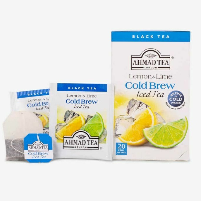 

AHMAD TEA Lemon & Lime Cold Brew Iced Tea 20 Teabags