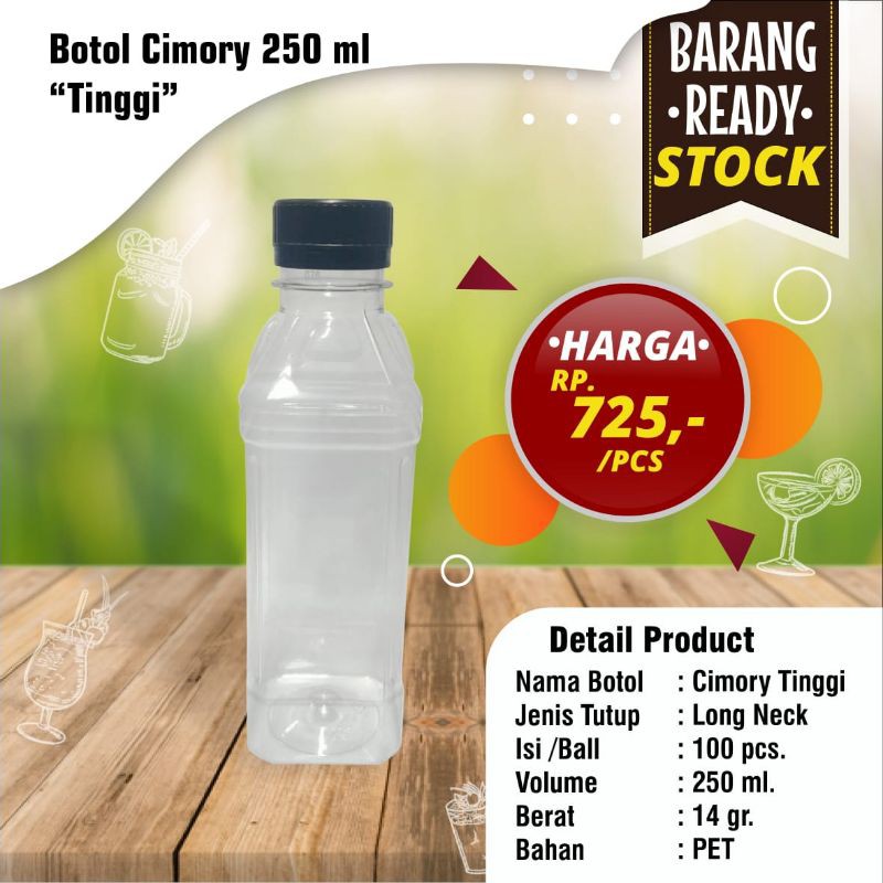 

Botol cimory tinggi 250ml serbaguna