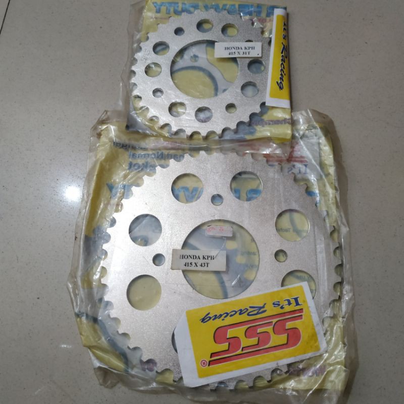 Gear Belakang Karisma SSS Racing Tipis 415