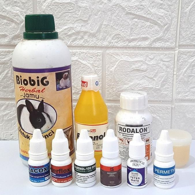 Obat Kelinci lengkap paket hemat