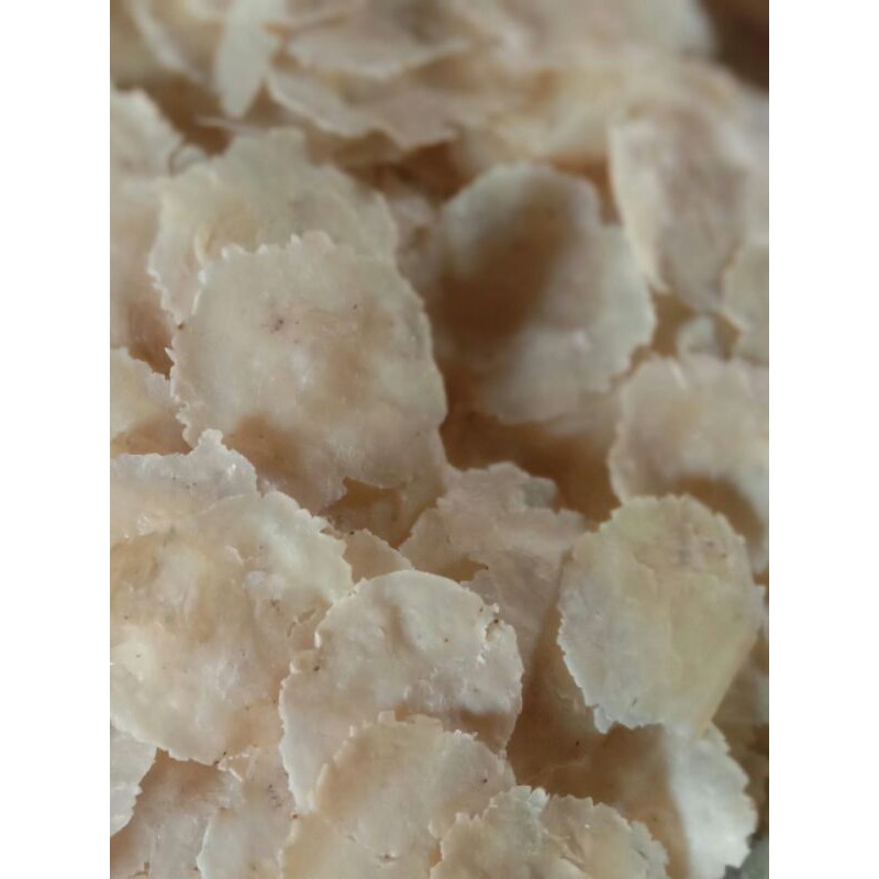 

Emping melinjo kering siap goreng khas BANTEN, diameter 5-6cm 1 kg