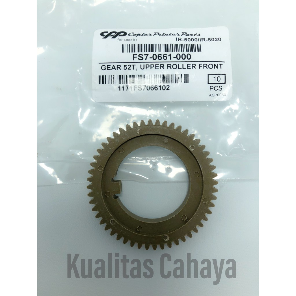 Gear 52T Mesin Fotokopi Canon IR 5000 FS7-0661-000 CPP